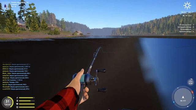 Тролинг р Нижняя Тунгуска Таймень, Голец  Русская рыбалка 4 смотреть онлайн