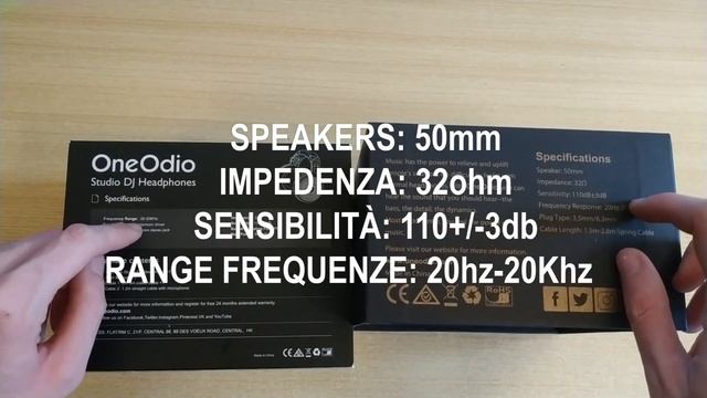 Recensione OneOdio Studio Pro - LE CUFFIE DJ ECONOMICHE DEFINITIVE! (OneAudio) смотреть онлайн