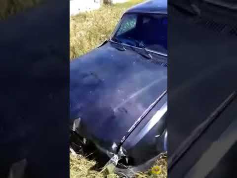 «Волга» и бетонный забор: догадайтесь, кто проиграл.
