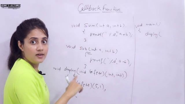 C_102 Callback Function using Function Pointer in C | C Language Tutorials