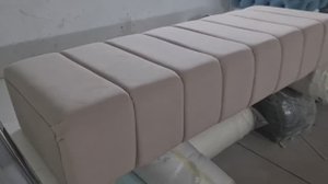 Прикроватная мягкая банкетка своими руками. Делаем сегментную банкетку. Банкетка-тумбочка.