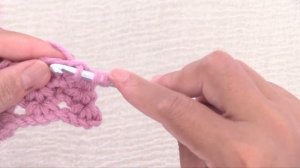 Diadema rosa a Crochet tejida en punto encaje tunecino estrellitas para bufanda Lila