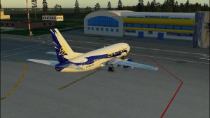 Петропавловск - Астана | Scat | IXEG 737-300 | UACP - UACC | xEnviro 1.33 | XP12