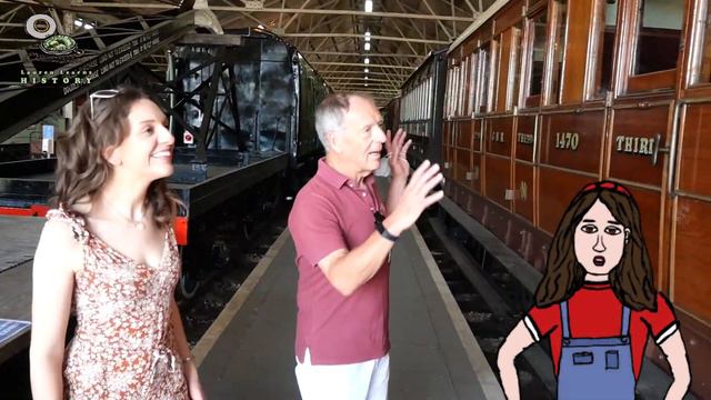 How to Ride a Train The Victorian Way | Bucks Railway Centre | Victorian History for Kids смотреть онлайн