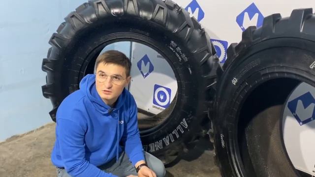 СРАВНЕНИЕ ШИН НА ЭКСКАВАТОР - ПОГРУЗЧИК Alliance 533 и 321 Plus в размере 16.9 -28 (440_80 - 28)