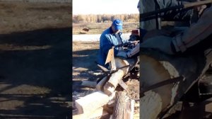 Самодельный дровокол