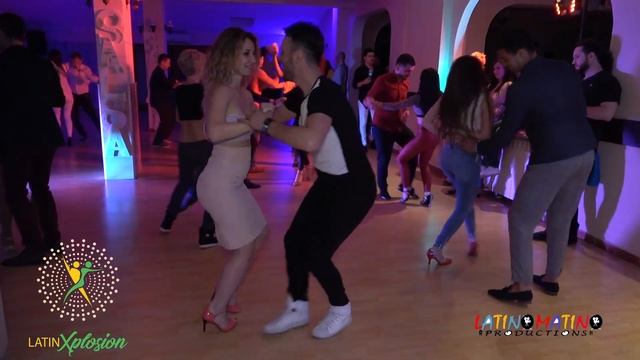 George Dice & Oksana Sidorskaya @ Latin Xplosion Festival 2018 Social Bachata #476 смотреть онлайн