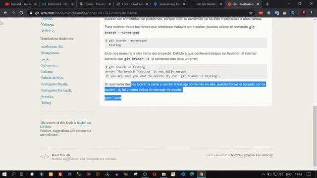 10 ENTORNOS GRAFICOS QUE SE PUEDEN UTILIZAR EN GIT Y GITHUB смотреть онлайн