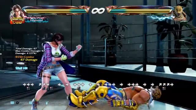 TEKKEN 7 (PS4) - One button challenge Part 1 смотреть онлайн