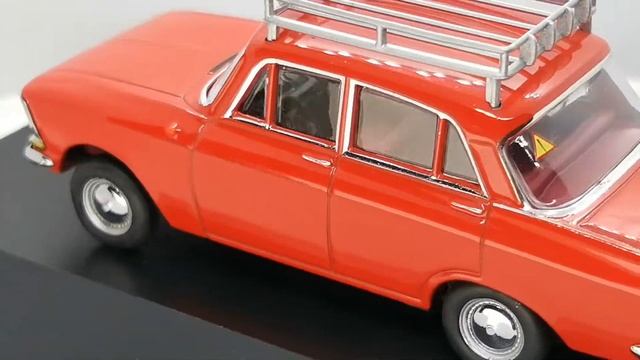 Модель автомобиля Москвич 408И (1968г) красного цвета в масштабе 1:43 от VVM (IST-models) смотреть онлайн