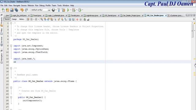 How to Create an Object Oriented Car Management System in Java NetBeans - Part 2 of 4 смотреть онлайн