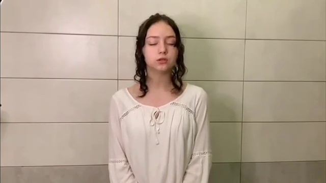 Бычкова Анастасия - отрывок из "Евгения Онегина" (А. Пушкин)