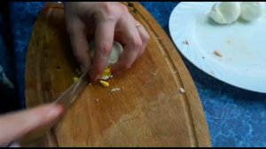 Простой Салат с Курицей и горошком