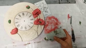 Скульптурная живопись мастер класс. Маки.