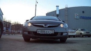 Дхо в поворотник Honda civic 4d