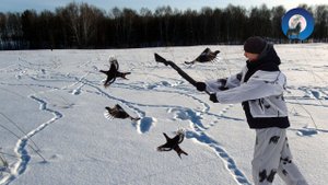 ОХОТА НА КОСАЧА СО СЛЕПЫМ ГОРЕ-ОХОТНИКОМ * ЗАПЯТНИКИ - ЗЛО!
