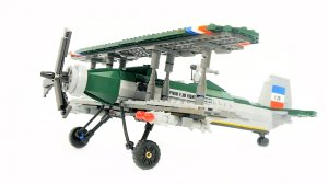 Собираем военный самолет из конструктора LEGO - kazi  KY82002