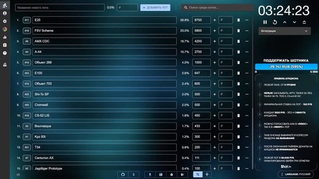 АУКЦИОН + ФИНАЛ ОТМЕТКИ НА St. Emil – ПОСЛЕДНИЕ 5% смотреть онлайн