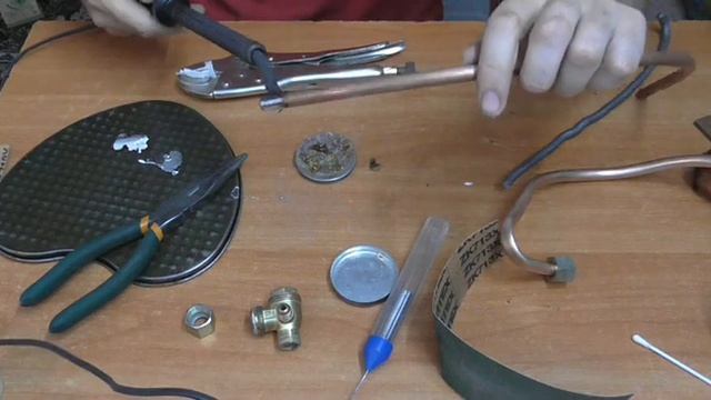 Изготовление наконечника на медную трубку от компрессора до ресивера смотреть онлайн