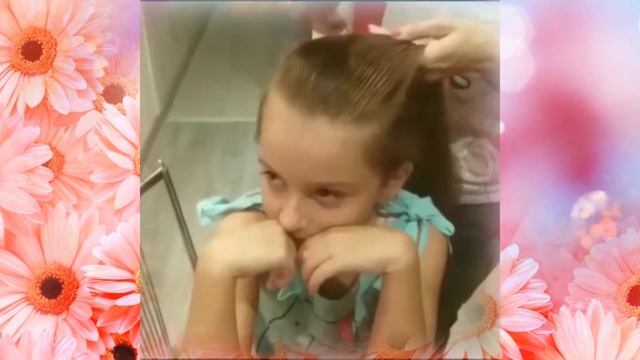 Как сделать причёски на длинные волосы в школу смотреть онлайн