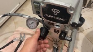 Видеоинструкция по эксплуатации окрасочного аппарата Rongpeng R450