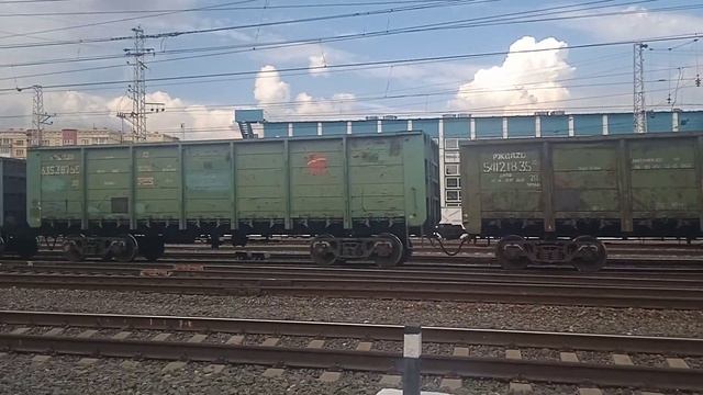 2ЭС6-097 с грузовым на новокузнецк-восточный смотреть онлайн