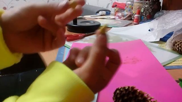 Как сделать из шишки сову, или новогоднюю игрушку смотреть онлайн