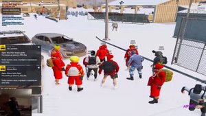АСИВОЙ поздравляет ШТАТ с новым годом | ЧИТАЕТ стих деду морозу | GTA 5 rp | Majestic 5 | #1