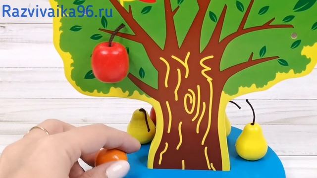 Магнитное дерево с фруктами смотреть онлайн