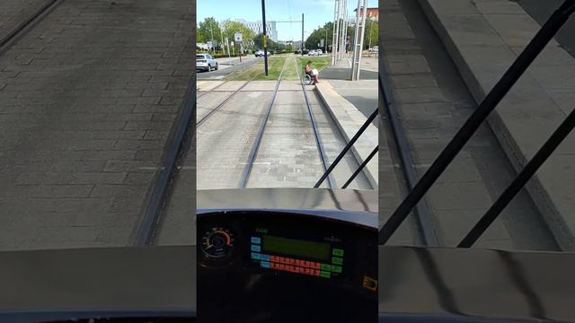 Terminus François Mitterrand a Nantes a bord d'une Alstom