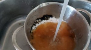 как очистить кастрюлю из нержавейки от пригоревшего варенья