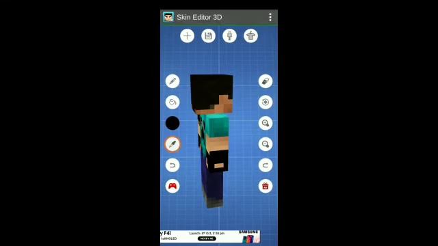 I made a New Minecraft skin using skin editor 3D | Minecraft Skin Making Video | Diganta the Gamer смотреть онлайн