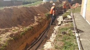 Электромонтаж: Укладка силового кабеля в земле