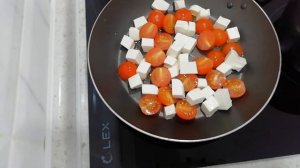 Популярный рецепт спагетти с томатами черри и сыром фета #бездуховки