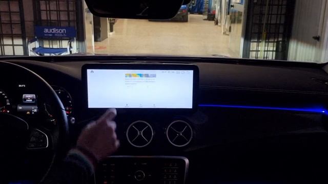 mercedes classe a b cla gla glc display 12.3 pollici android 11 ram6gb rom128gb car play wifi смотреть онлайн