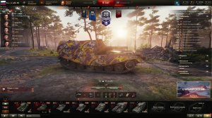 World of Tanks. Рандом на арте. Молча. #7. FV3805.