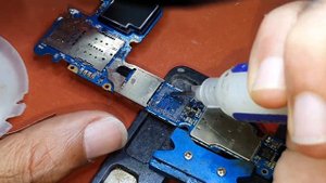 Перепайка процессора Samsung Galaxy How To Reballing CPU IC - samsung ic reballing bga ic reballing