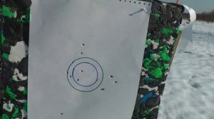 PCP Kuzey K90 к.5.5 - Пристрелка пулями Люман 1,65г на 100 м