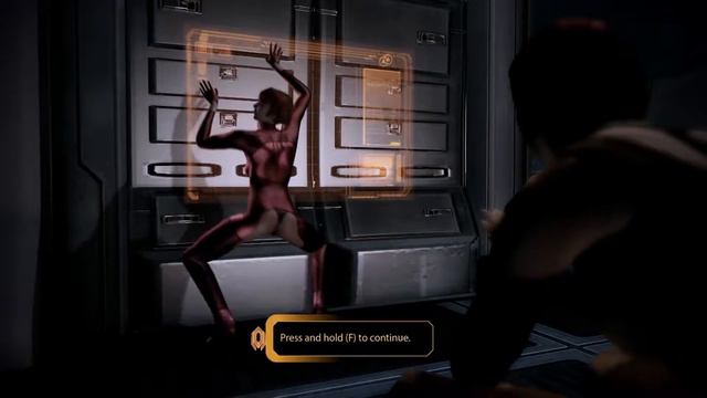 Mass Effect 2 - Kelly Chambers and Femshep Romance Scene смотреть онлайн