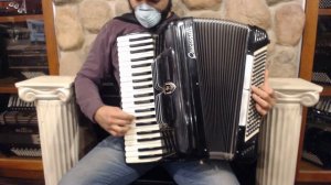 3965 - Black Pancordion Crucianelli Piano Accordion LMH 41 120 $999