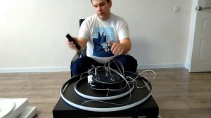 Люстра светодиодная с кольцами