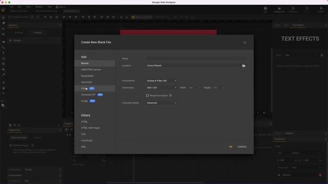 Animated GIF Overview - Google Web Designer