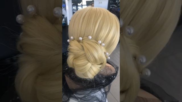 Wedding hairstyles long hair by Amal Hermuz