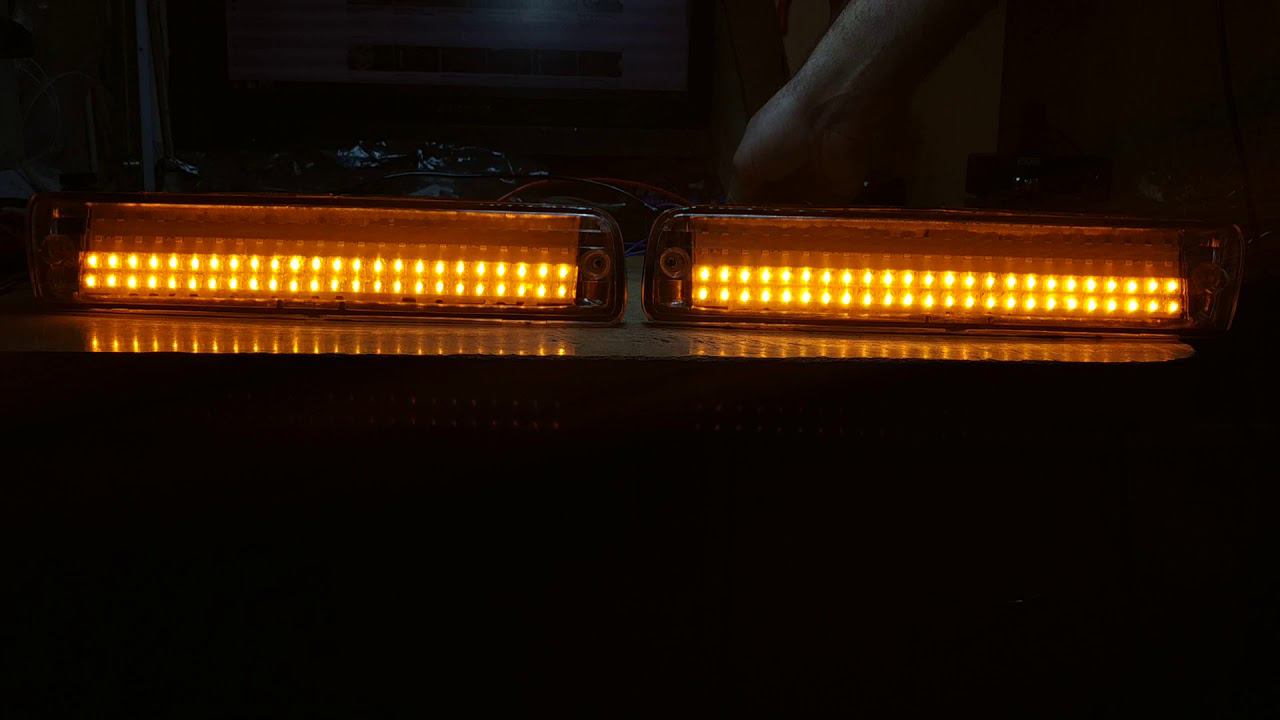 Toyota Land Cruiser 80 Динамический повороты+ДХО+габариты смотреть онлайн