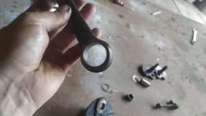 Испытание пресса на коленвале от мотоцикла Иж юпитер)Кто кого,что сломается...