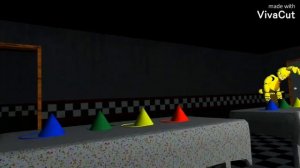 Фнаф 3д анимация Охранник надел костюм спрингбони [prisma 3d]