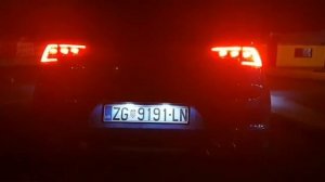 Volkswagen Golf VII 2.0 TDI straight pipe exhaust sound