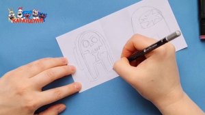 4 УДИВИТЕЛЬНЫХ РИСУНКА С ГЕРОЯМИ АМОНГ АС #drewing #diy #амонгас #amongus #какнарисовать #рисунок