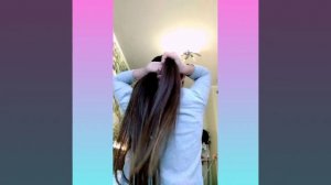 2 лайфхака как убрать волоса без резинки