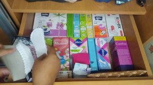 🌆//всё хранение с прокладками и ежедневками за сентябрь 3-часть//🎡